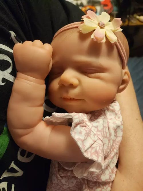 19 inch Quintina Realistic Sleeping Reborn Doll-Pasacle