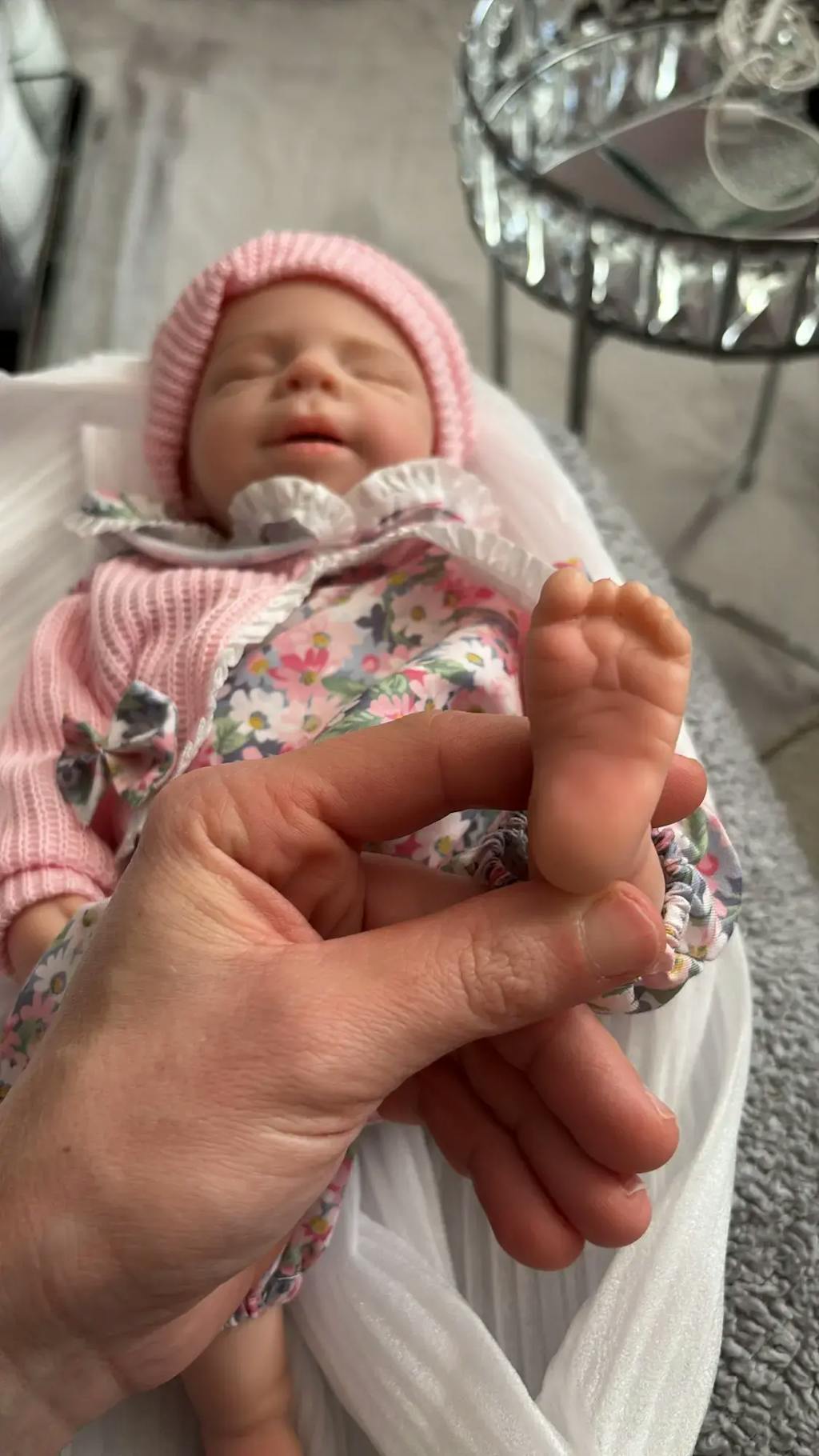 30cm Silicone Reborn Twin Sisters- Pascale and Vivienne