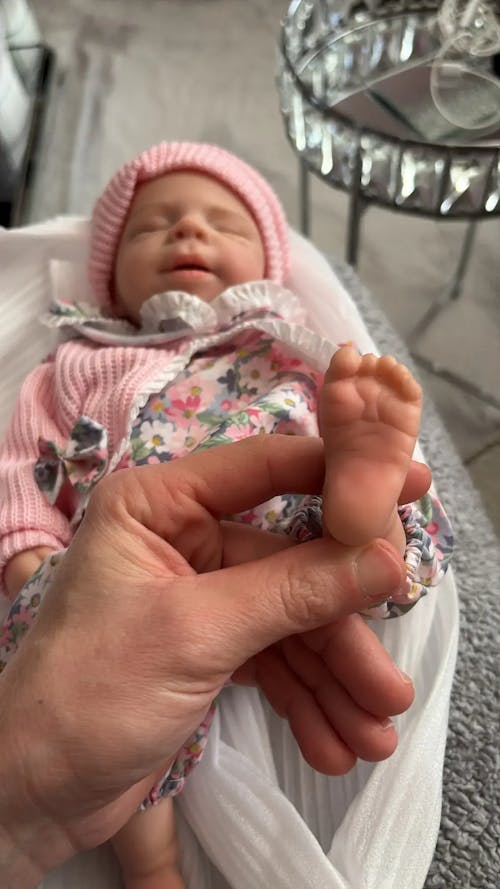 30cm Silicone Reborn Twin Sisters- Pascale and Vivienne