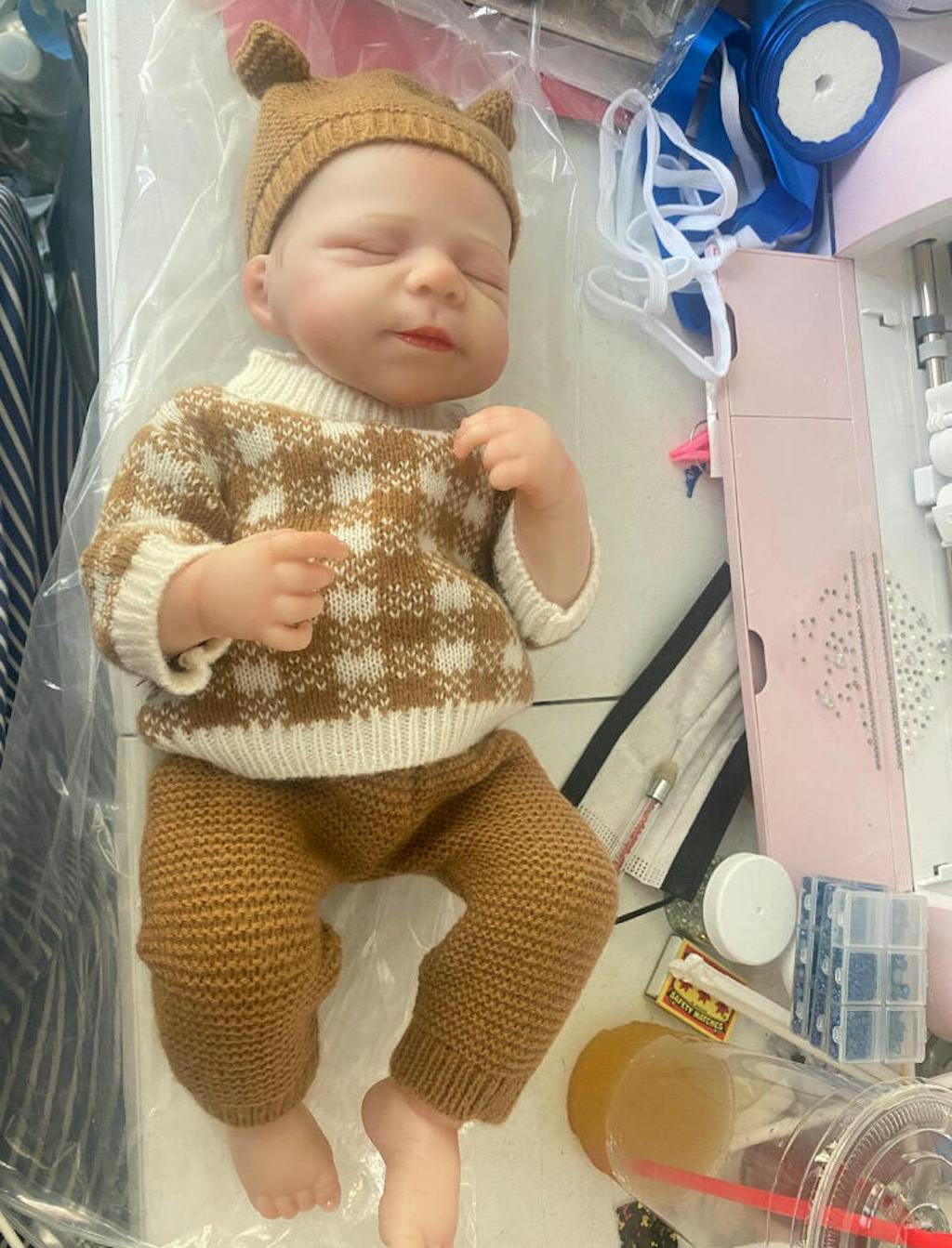 48cm Soft Body Sleeping Reborn Doll Pascale
