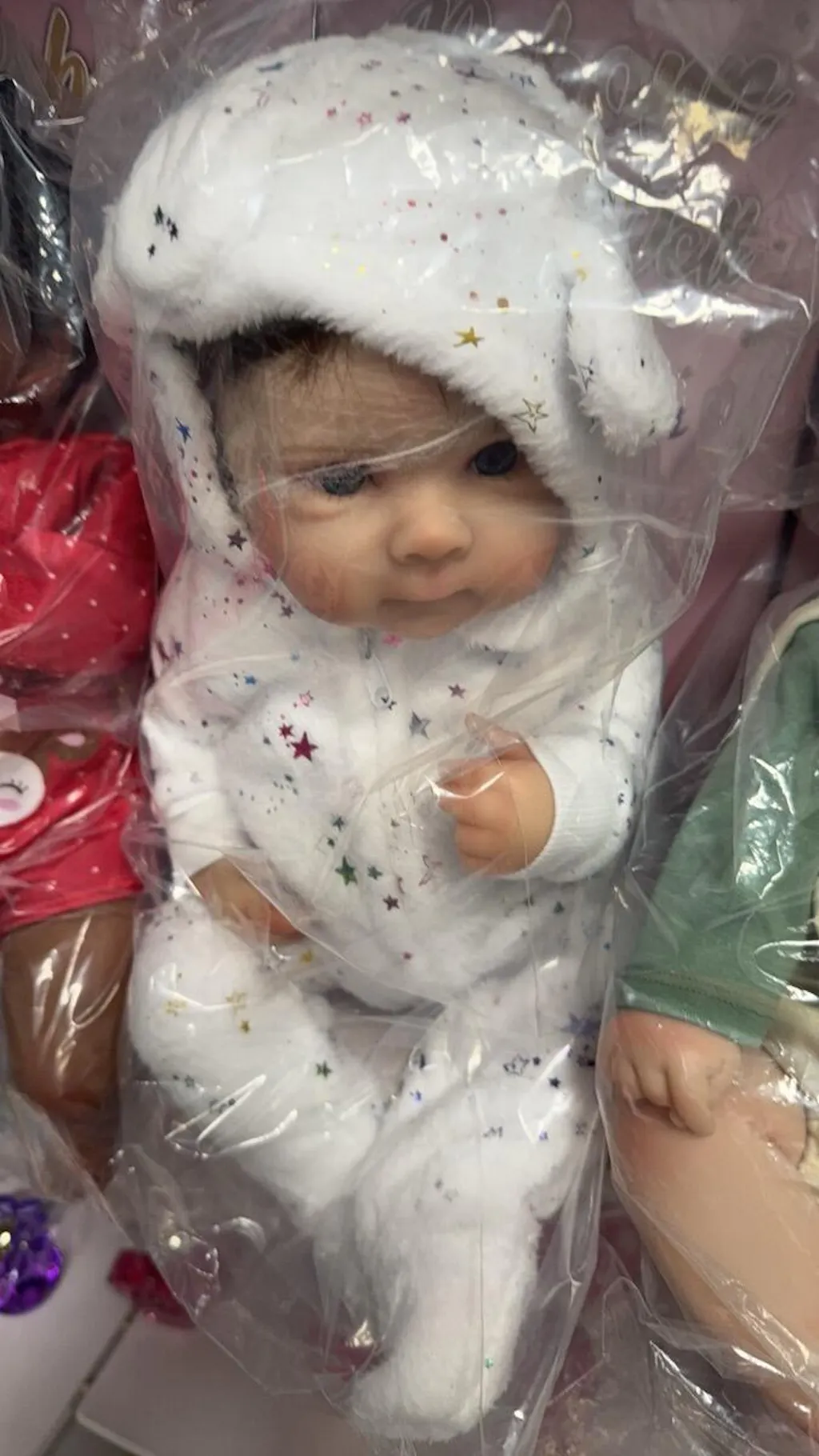 45cm Lifelike Vinyl Body Short Hair Bettie Reborn Baby Girl