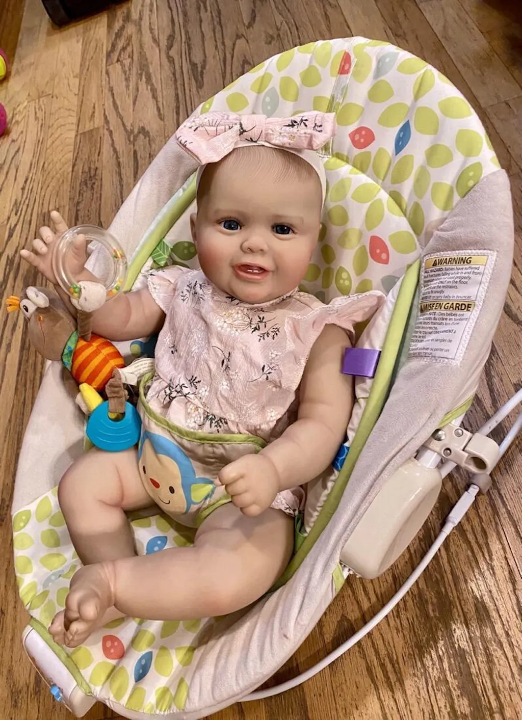 24 Inch Maria Reborn Doll With Open Eyes - Kodi