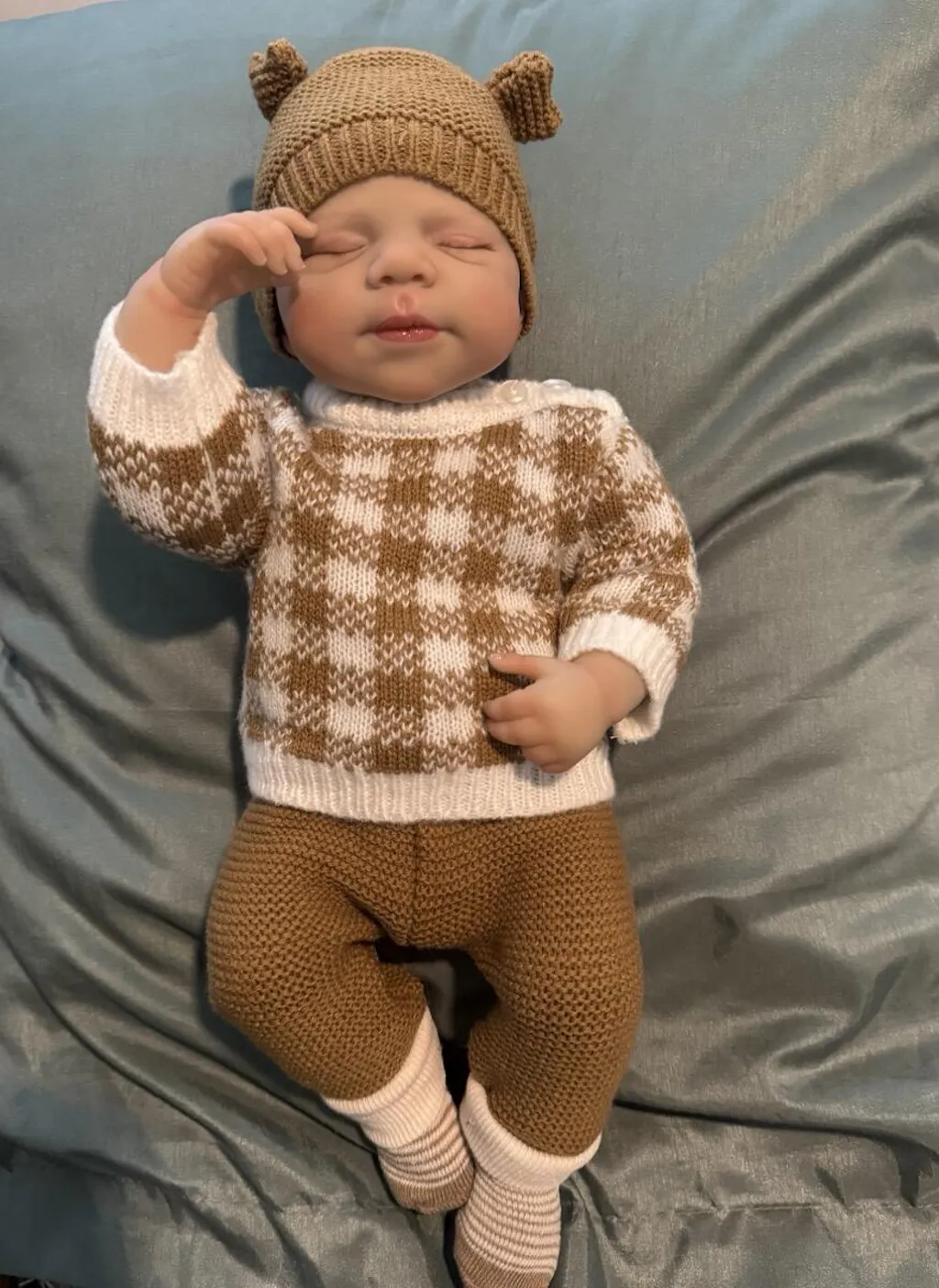48cm Soft Body Sleeping Reborn Doll Pascale