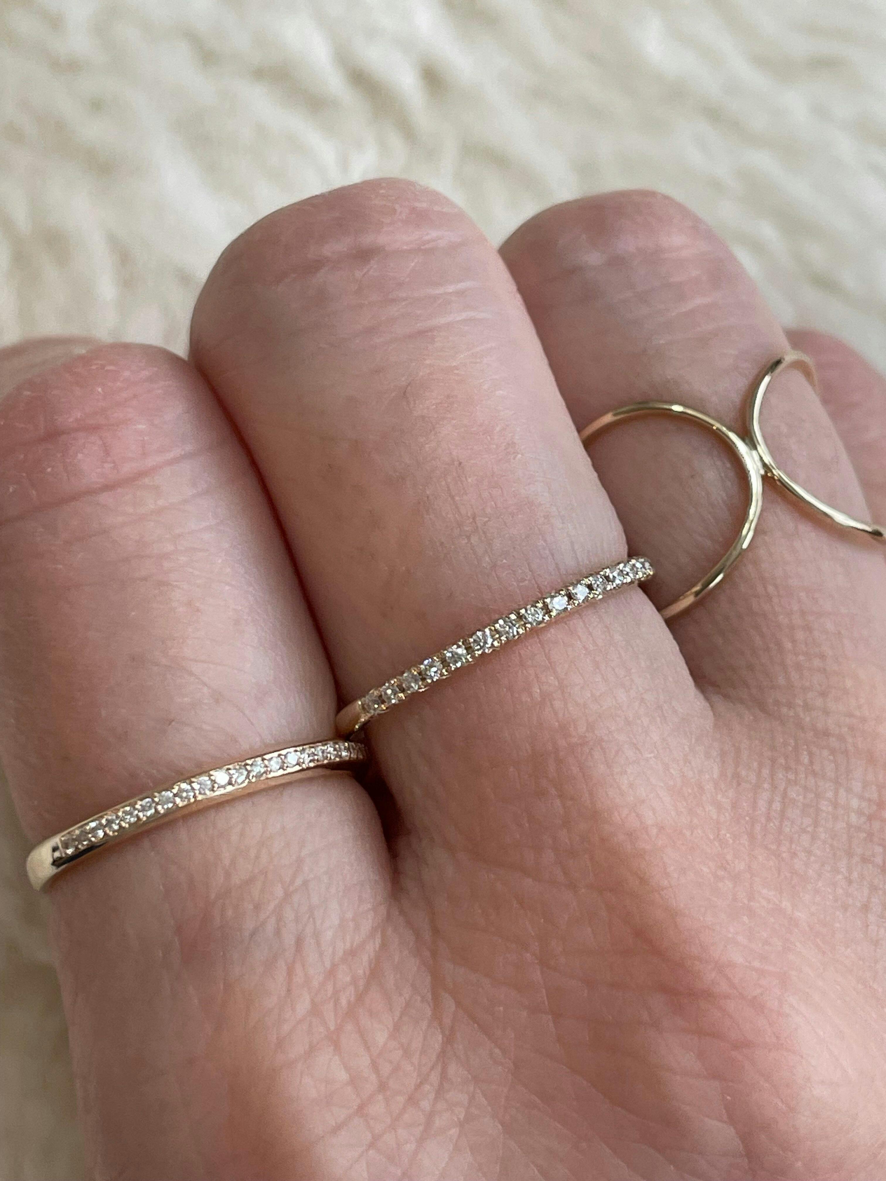 K10リング ダブルハート｜MONATELIER（モナトリエ）公式｜K10 一粒