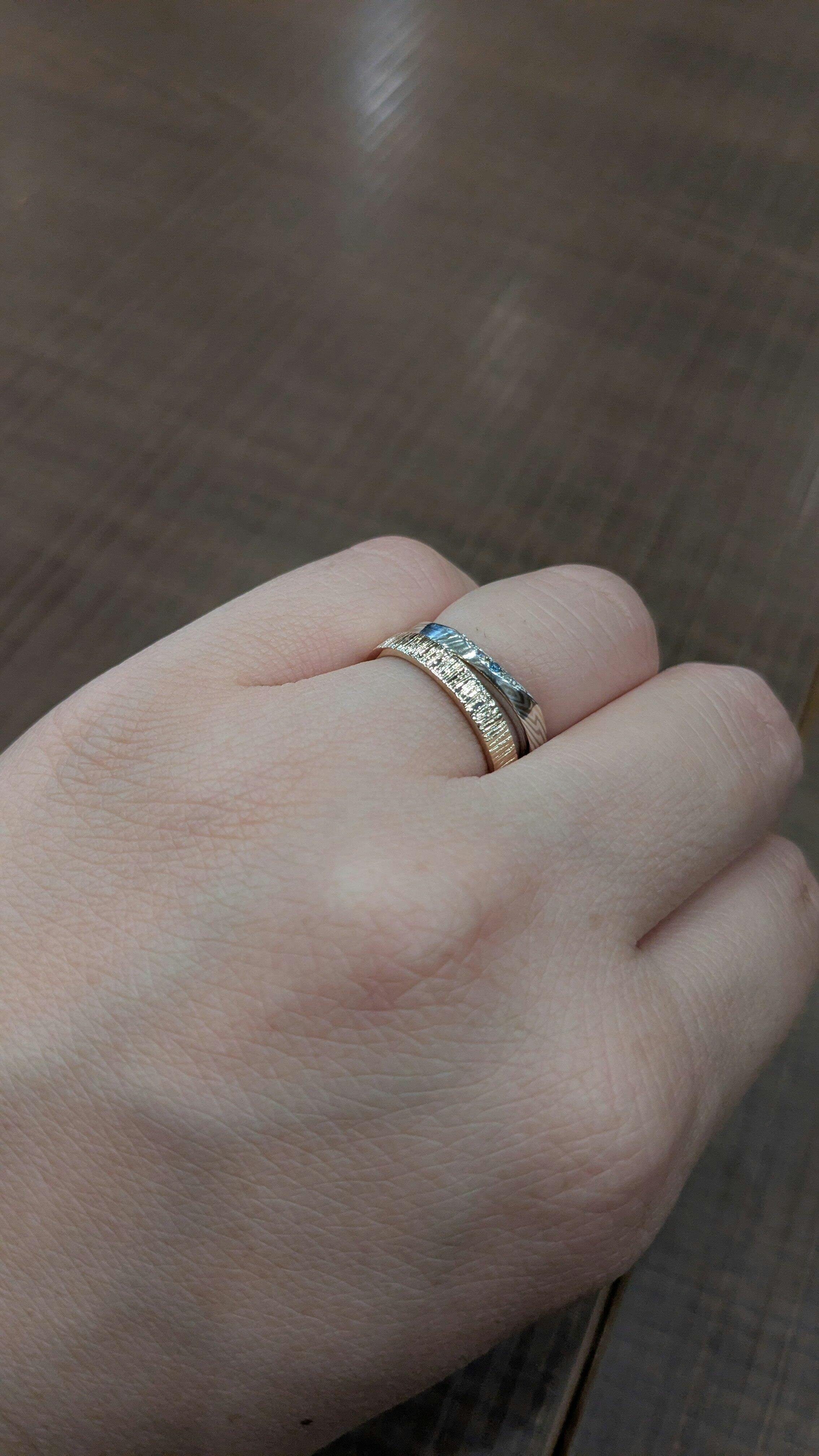 K10リング バスチアン ワイド エタニティダイヤ｜MONATELIER