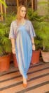 Fiza Dhoti Kaftan - Grey
