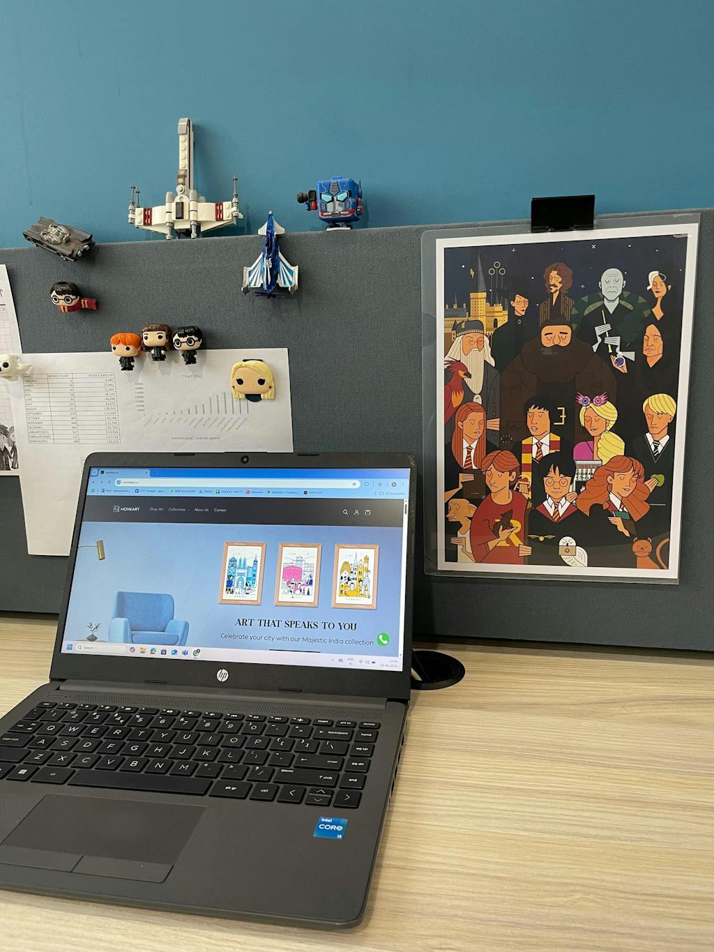 India Postcard with Envelope