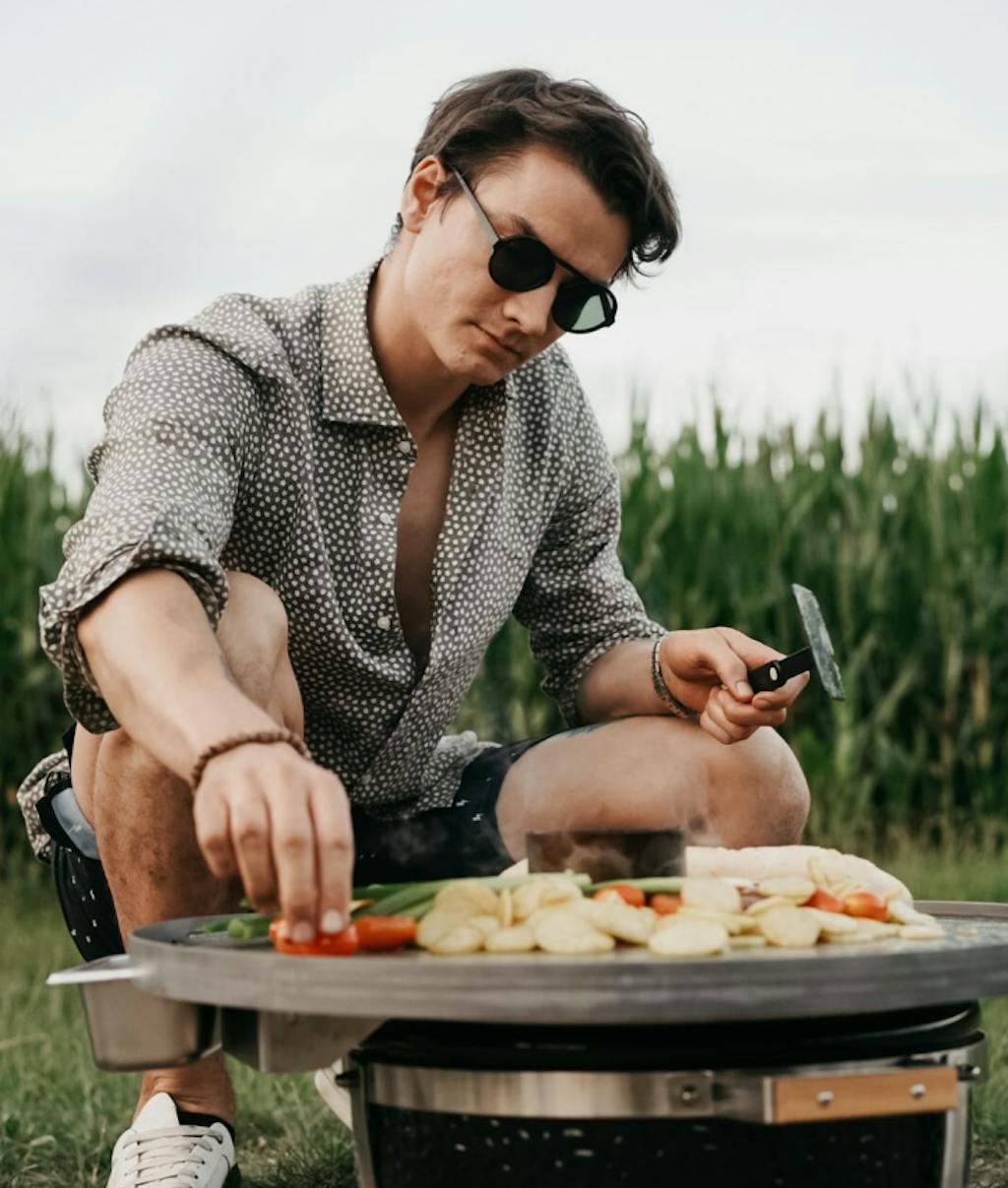 Kamado ICON schwarz MONOLITH
