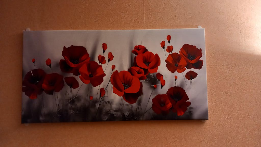 Tableau Fleur Les Coquelicots