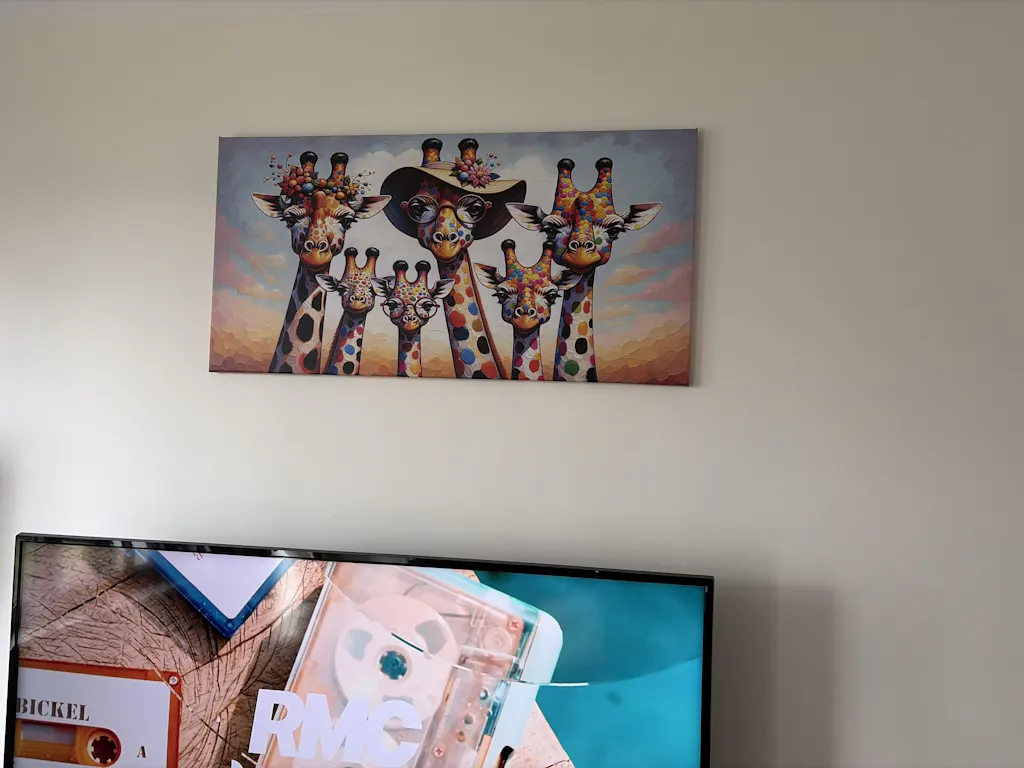 Giraffe Painting Les Belles Excentriques