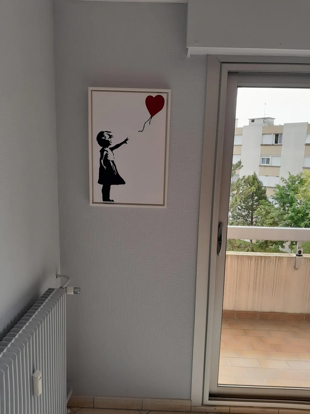 Tableau Banksy La Fille au Ballon