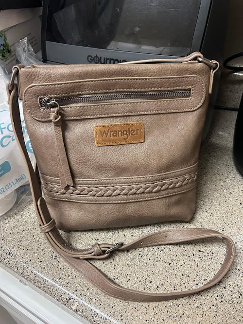 Wrangler Zippered Cross Stitch Crossbody