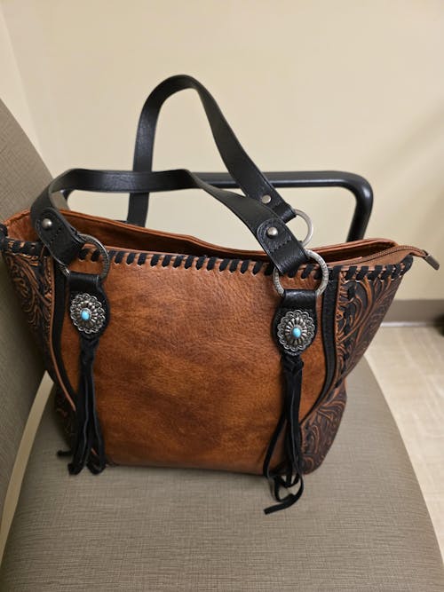 Wrangler Polka Dot Concealed Carry Tote Purse