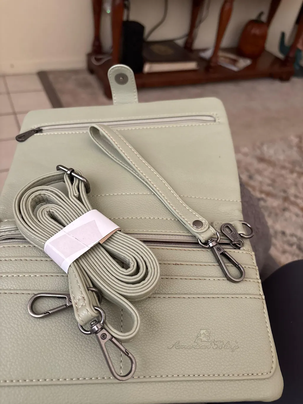 Wrangler Wide Cow Print Tote Bag