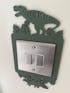 Dinosaur Stegosaurus Light Switch Surround - Acrylic