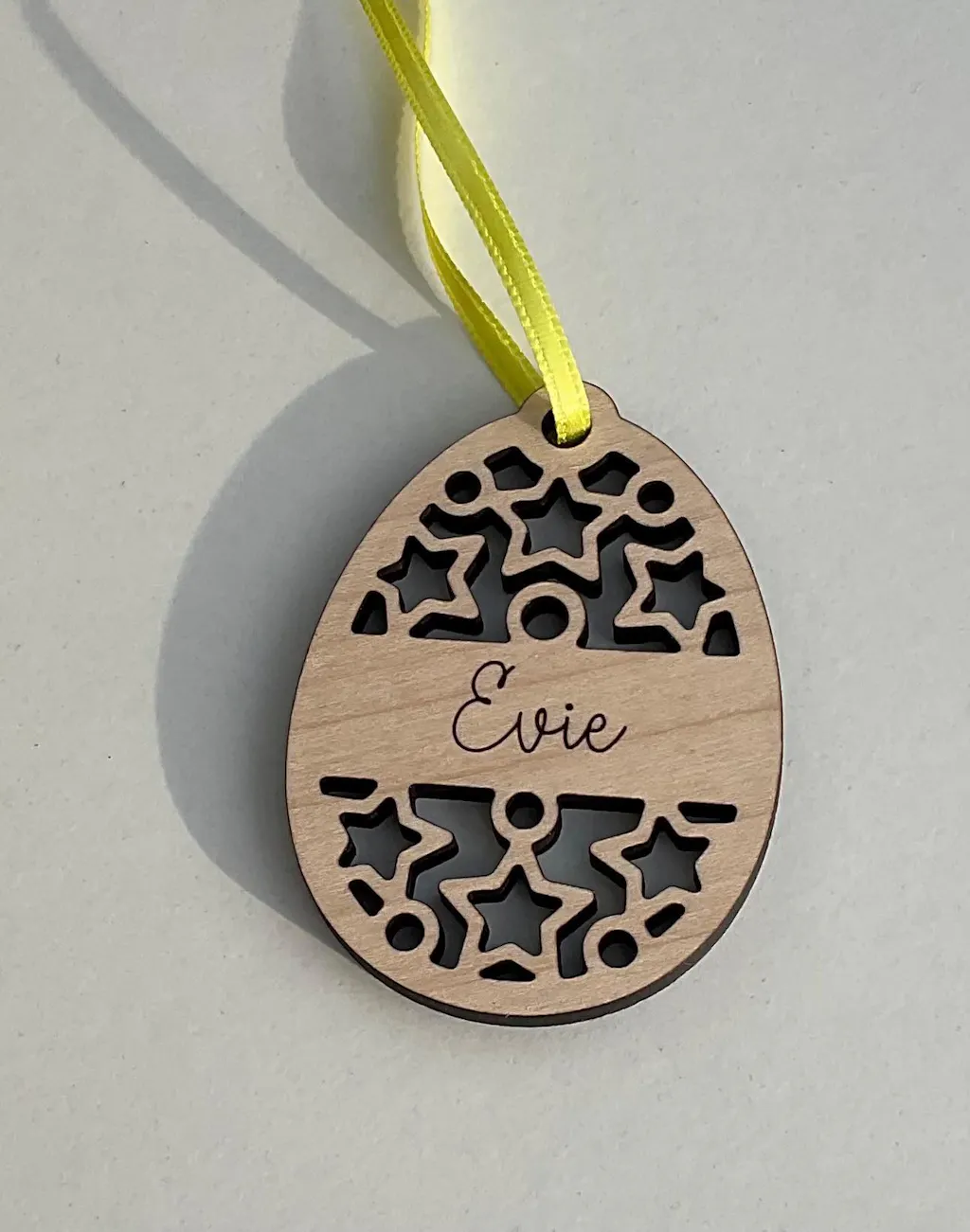 Personalised Wooden Easter Gift Tags