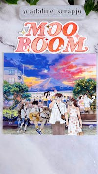 【MOOBOOM】Memories of Japan City Buildings Shell Light Foil Pre-cut PET Tape