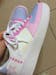 Pastel Pink Preppy Sneakers