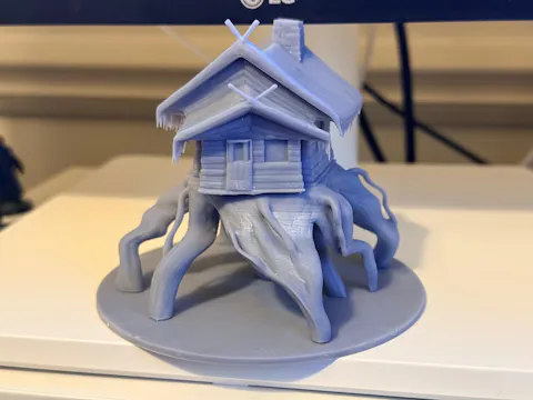 Baba Lysanga's Creeping Hut - Fantasy TTRPG Miniatures