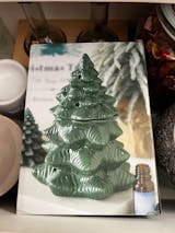 Winter Wonderland Wax melt brenner – Grønn Julegran i Keramikk