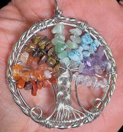 Chakra Balancing Tree Necklace