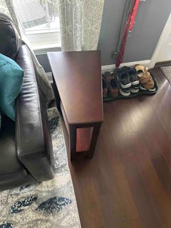 Wedge Chairside Table