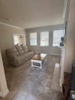 Trouper Reclining Sofa In Stucco