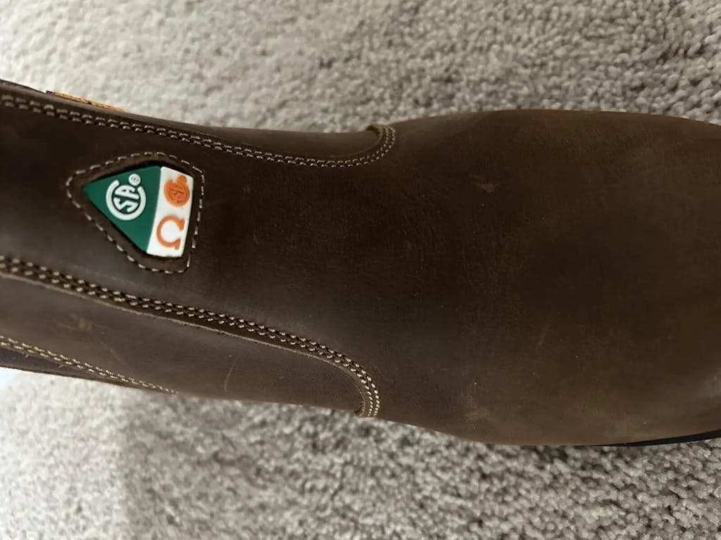 Women's CSA ASTM Composite Toe Chelsea Work Boots - Meadow Black