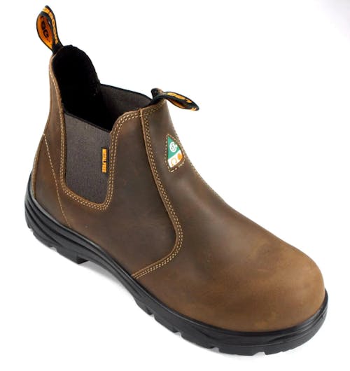 Men's ASTM & CSA Composite Toe Chelsea Safety Work Boots - Style 5666