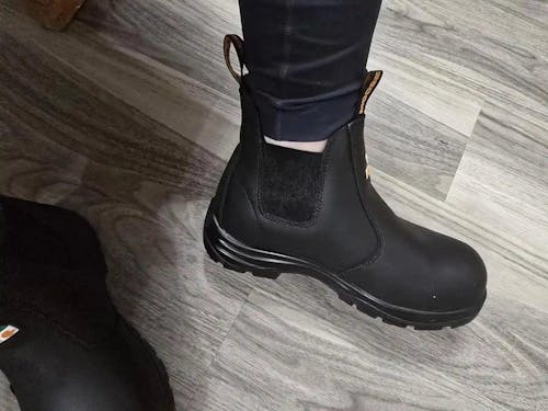 Women's ASTM & CSA Composite Toe Chelsea Safety Work Boots - Style 666