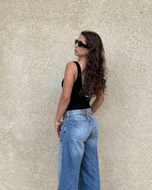Ribbed Tummy Control Bodysuit