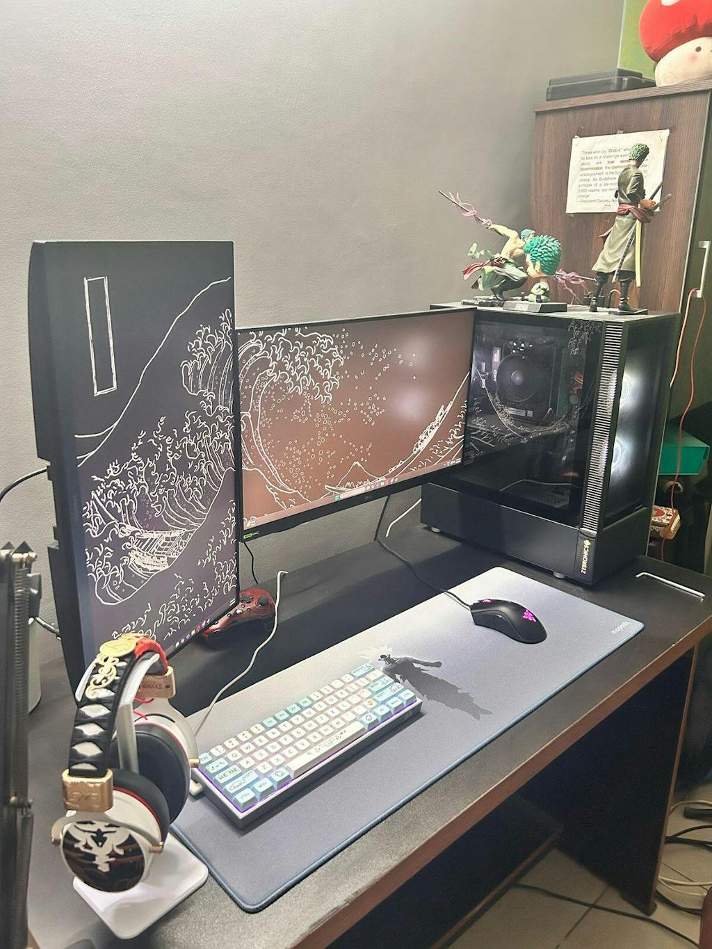 Dragon Ball Super, Goku Desk Mat, Desk Pad, Mouse Pad