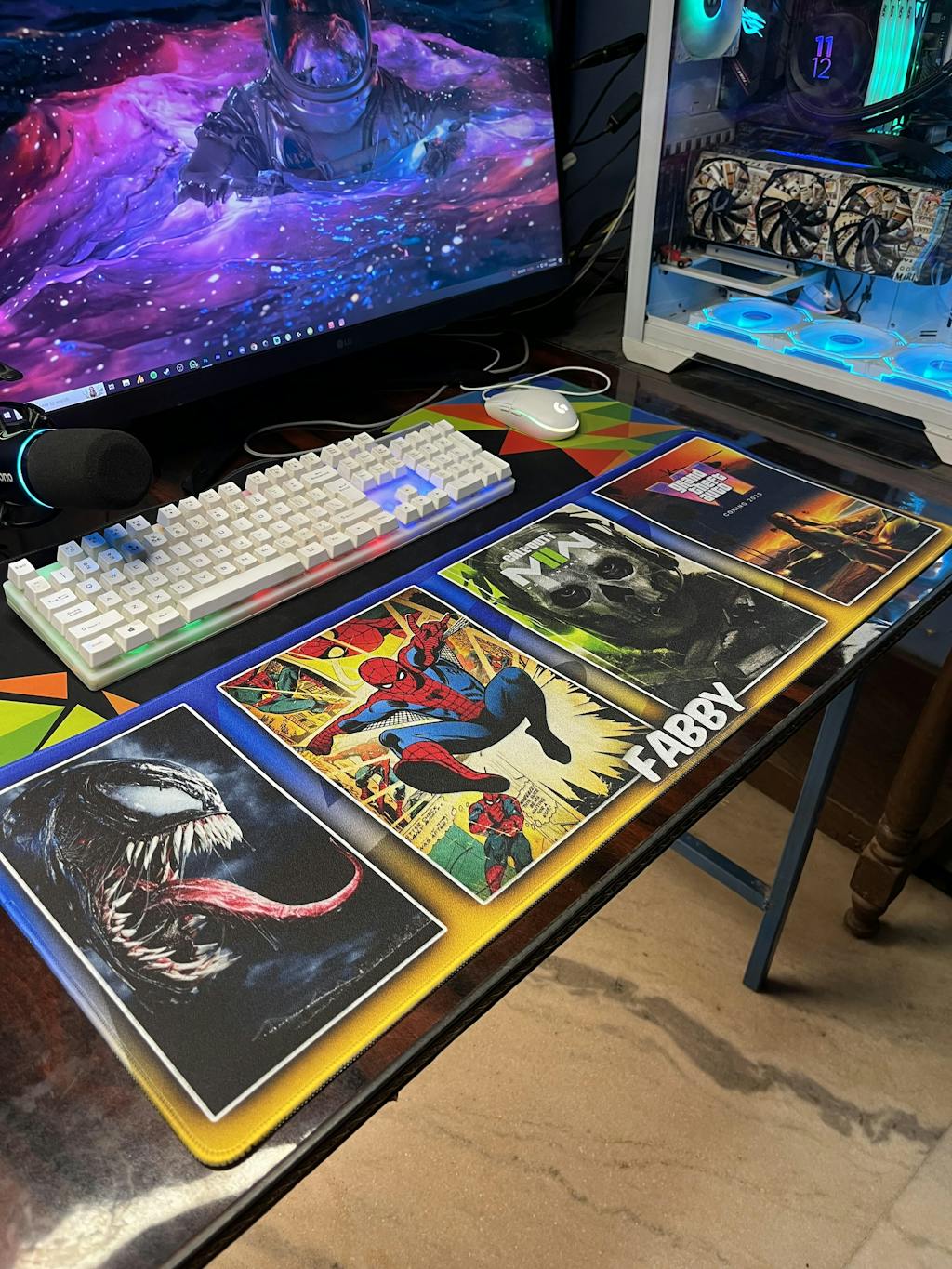 Custom Desk Mat, Desk Pad, Mouse Pad