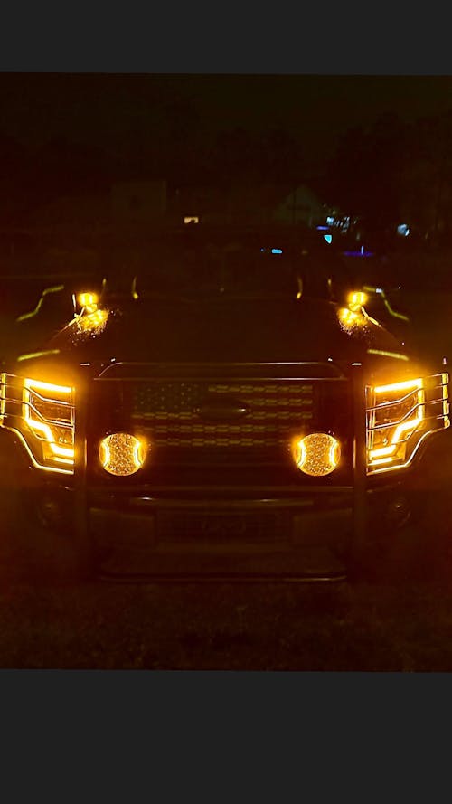 04-14 Ford F-150 / 10-14 Ford Raptor Fishbone Offroad FB21398 Hood Light Pod Bracket - Black