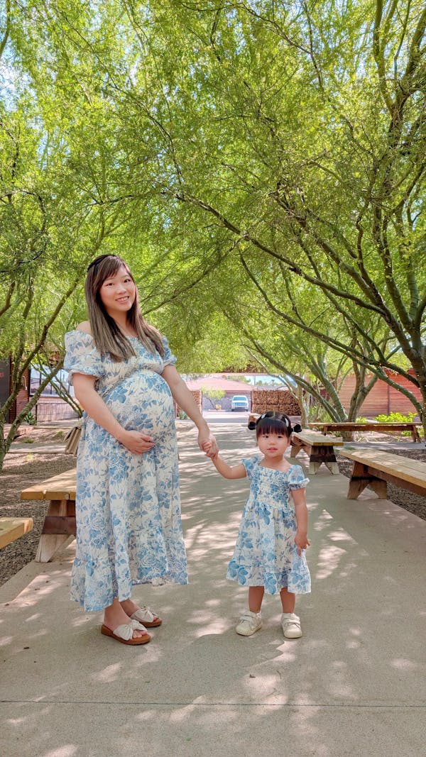 Zoey Smocked Midi Dress