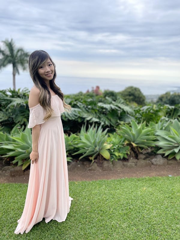 Petite Adele Ruffle Maxi Dress