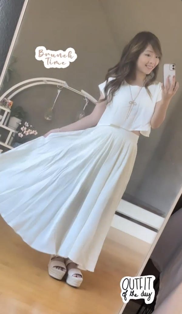 Noemi Two Piece Skirt Set