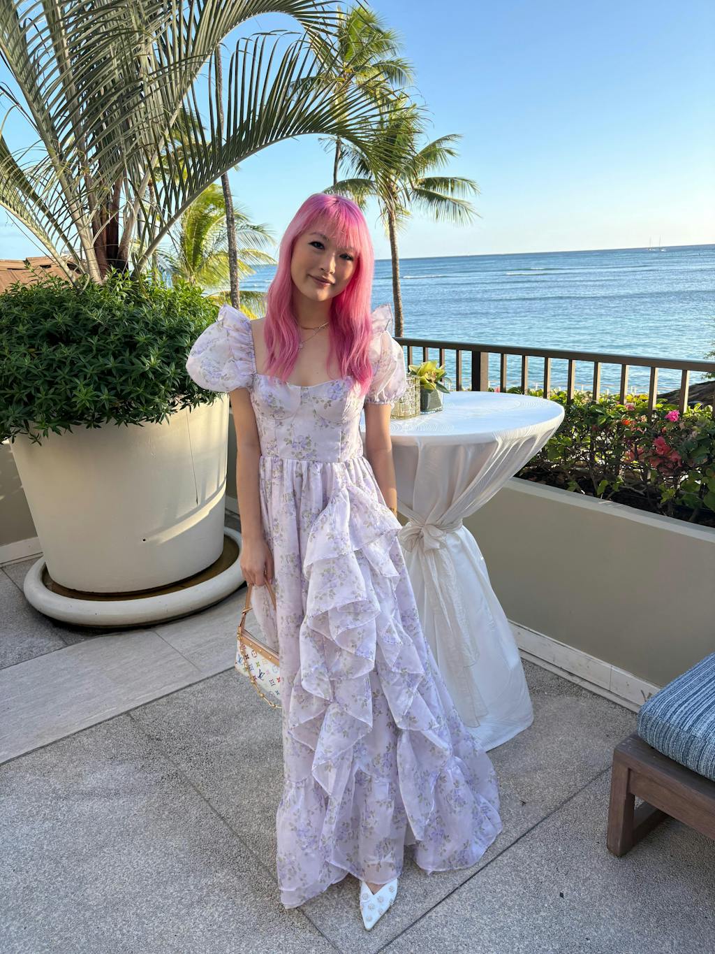 Heather Ruffled Maxi Dress