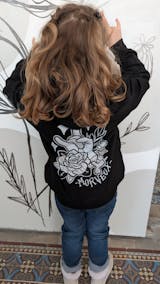  SWEAT A CAPUCHE NOIR "THE FIRST"