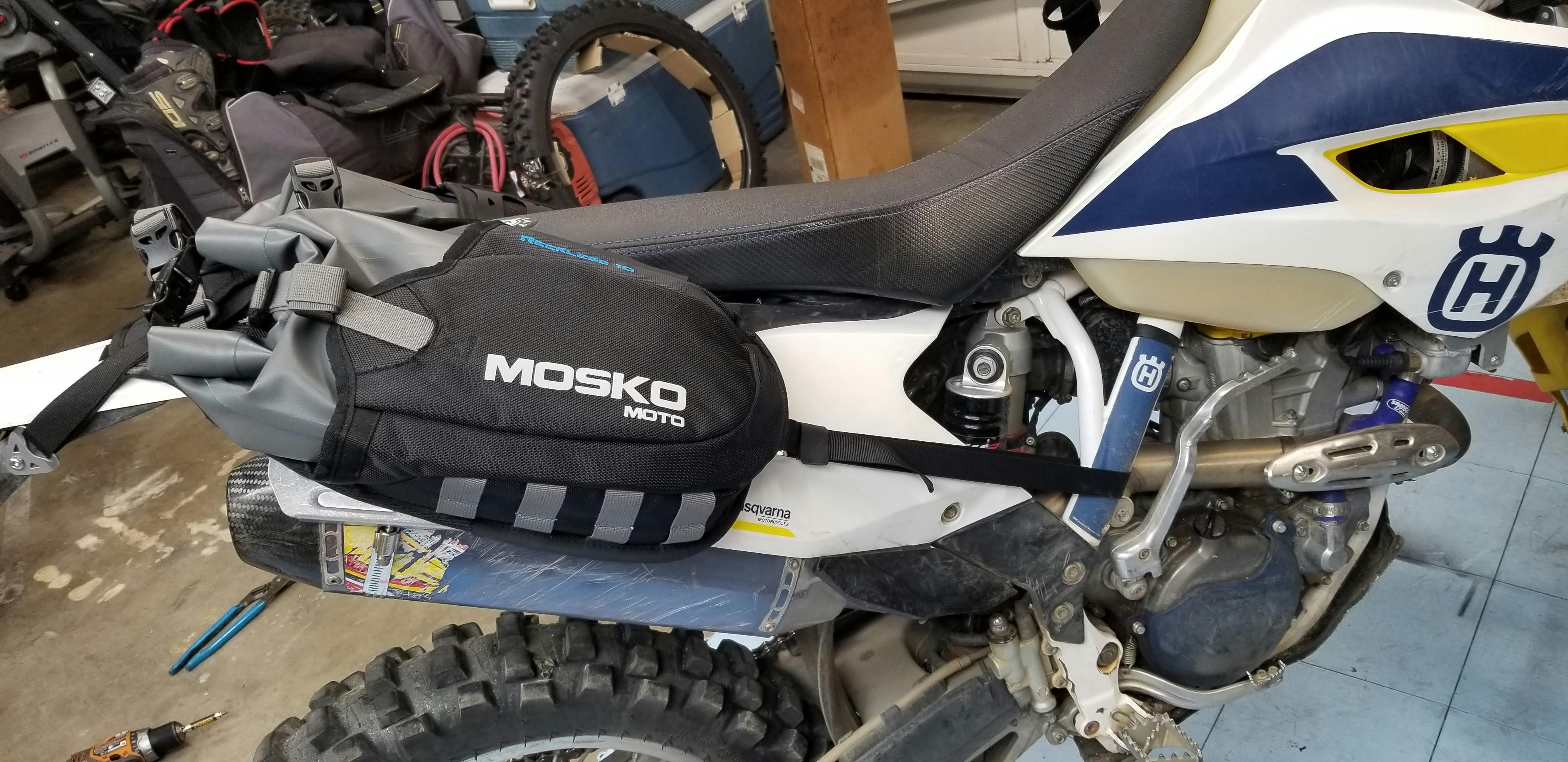 Reckless 10L Motorcycle Luggage System | Mosko Moto