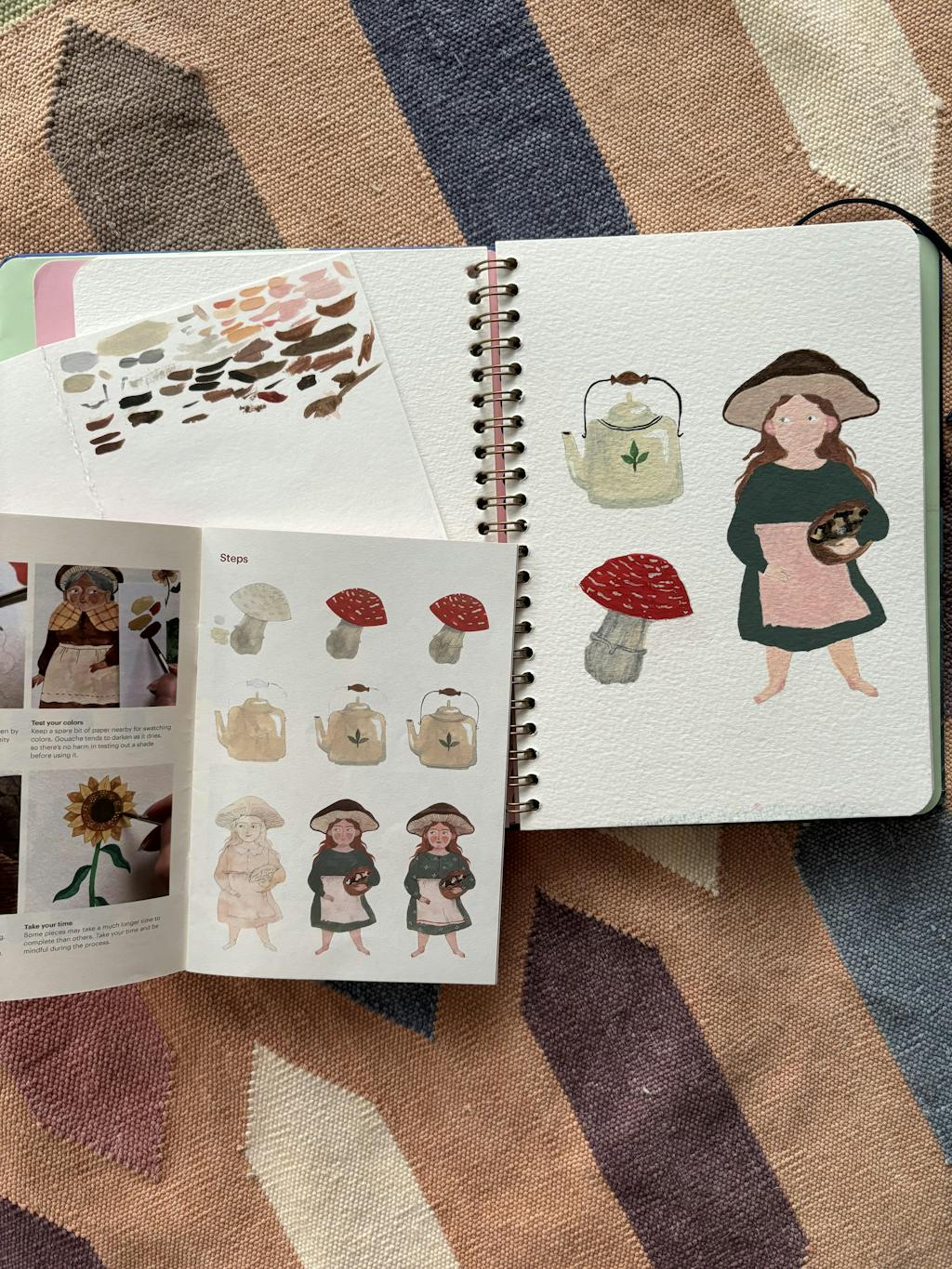 Taryn Knight Gouache Art Kit Mossery