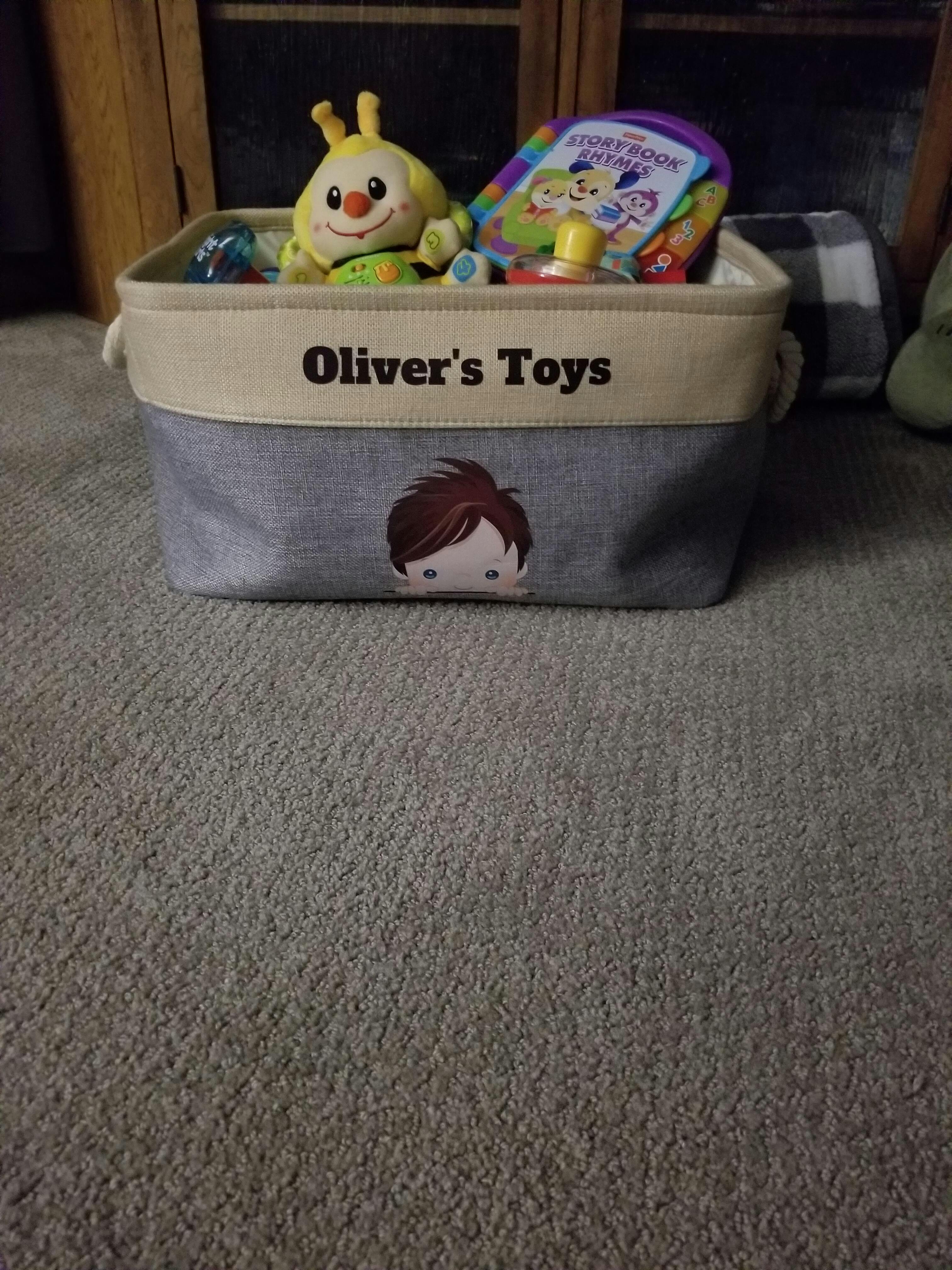 mostly pillows toy box