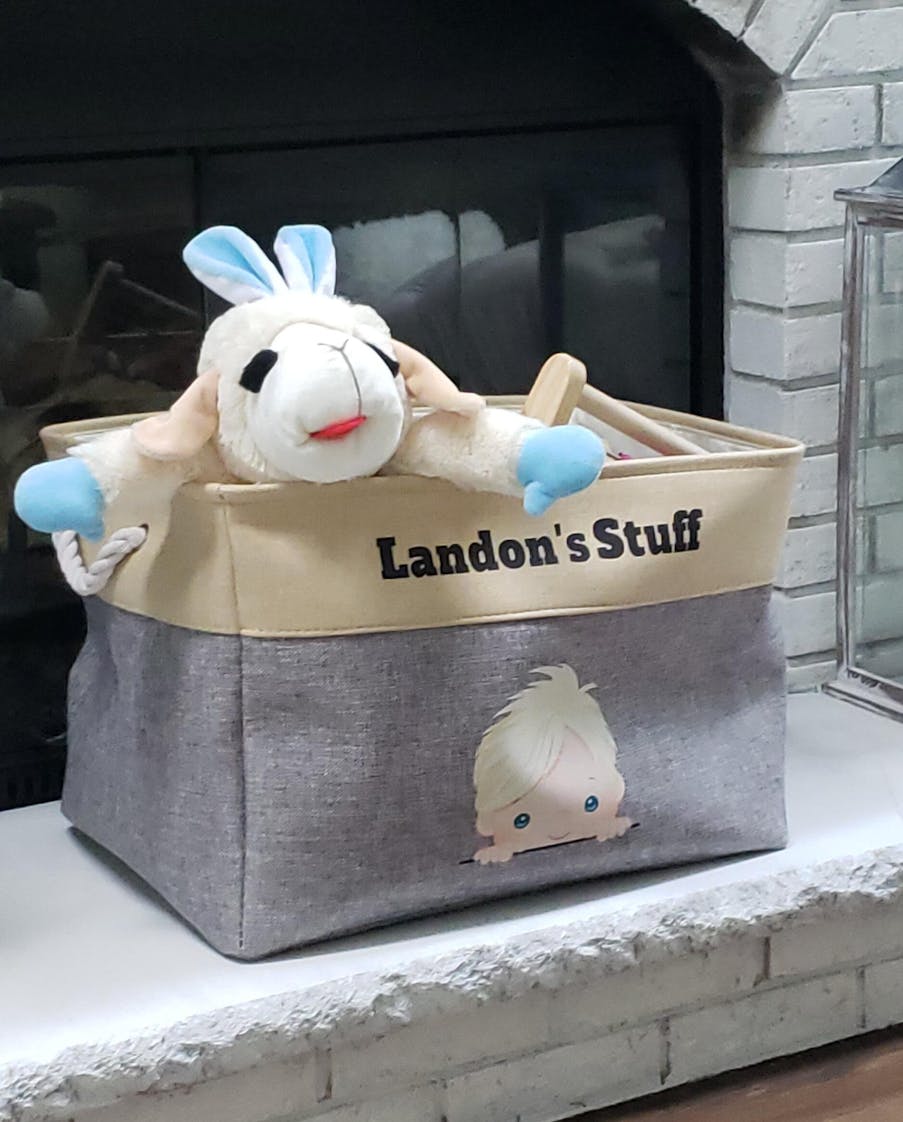 Childrens Personalised Toy Box Large Personalized Personalised Toy