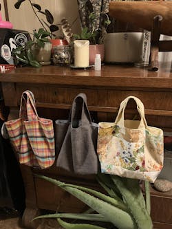 Origami Bag PDF Pattern (2 Sizes)