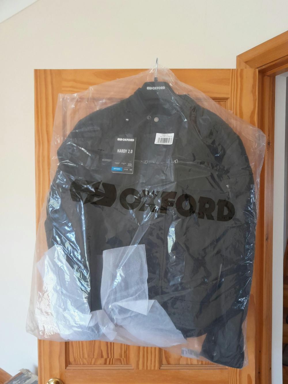 Oxford Hardy 2.0 Textile Jacket Black