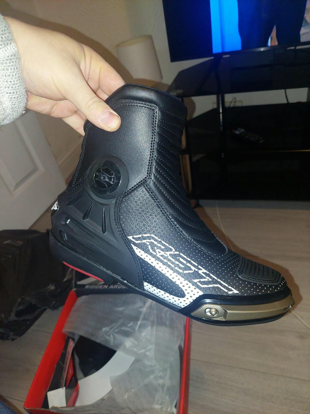 RST Tractech Evo 3 Short CE Boots Black / Black