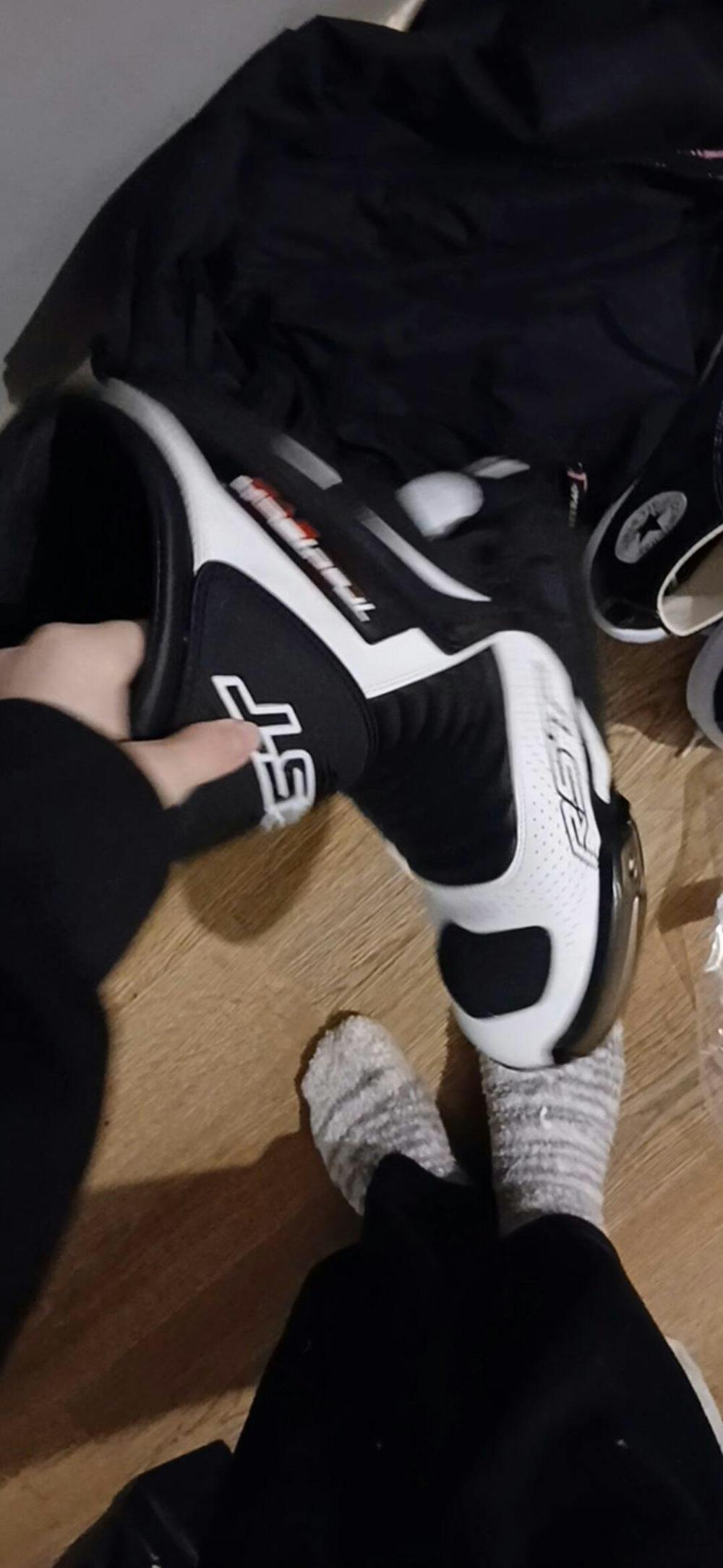 RST Tractech Evo 3 Sport CE Boots White / Black