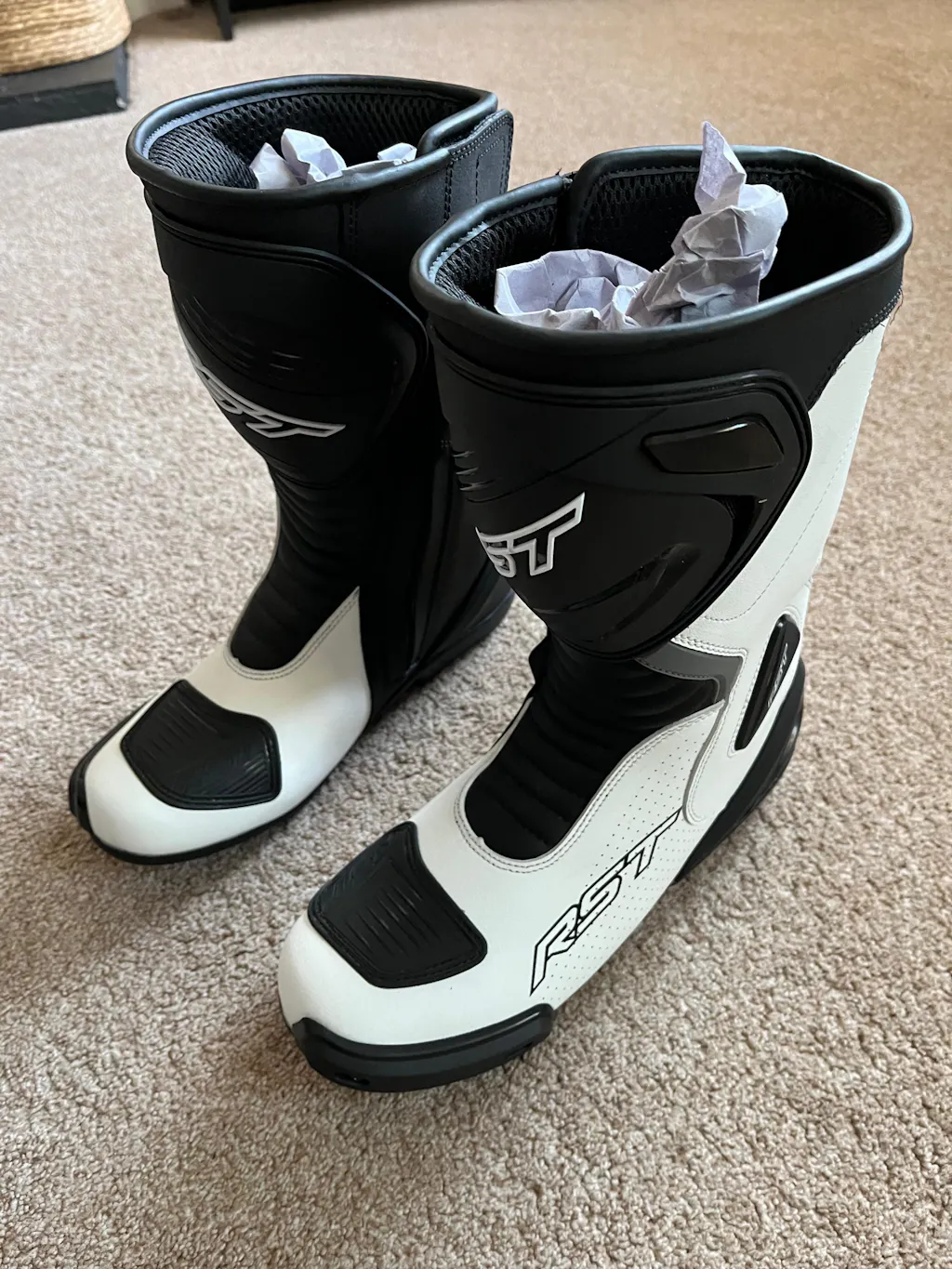 RST S1 CE Boots White / Black