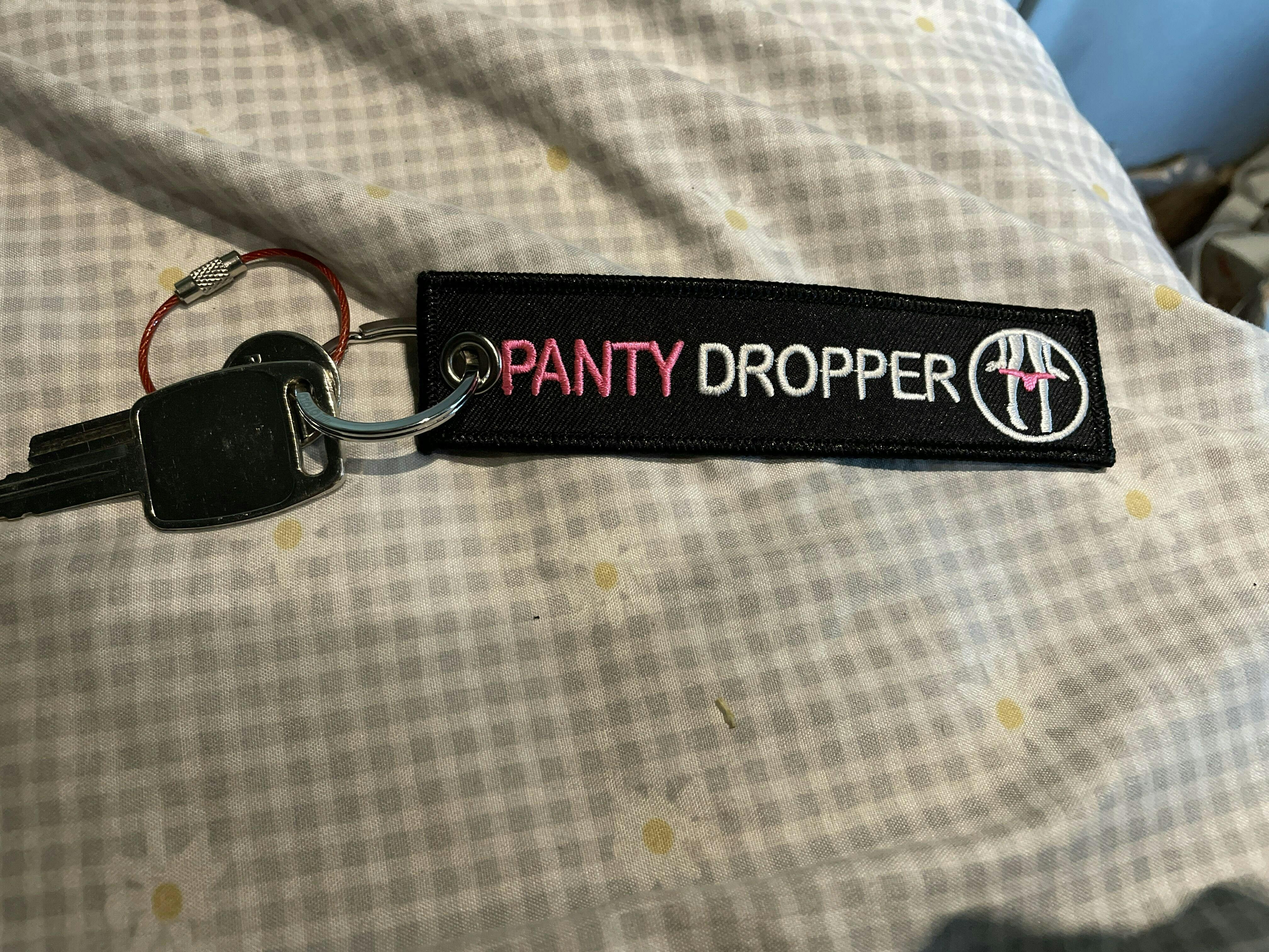 Panty Dropper Motorcycle Keychain Moto Loot
