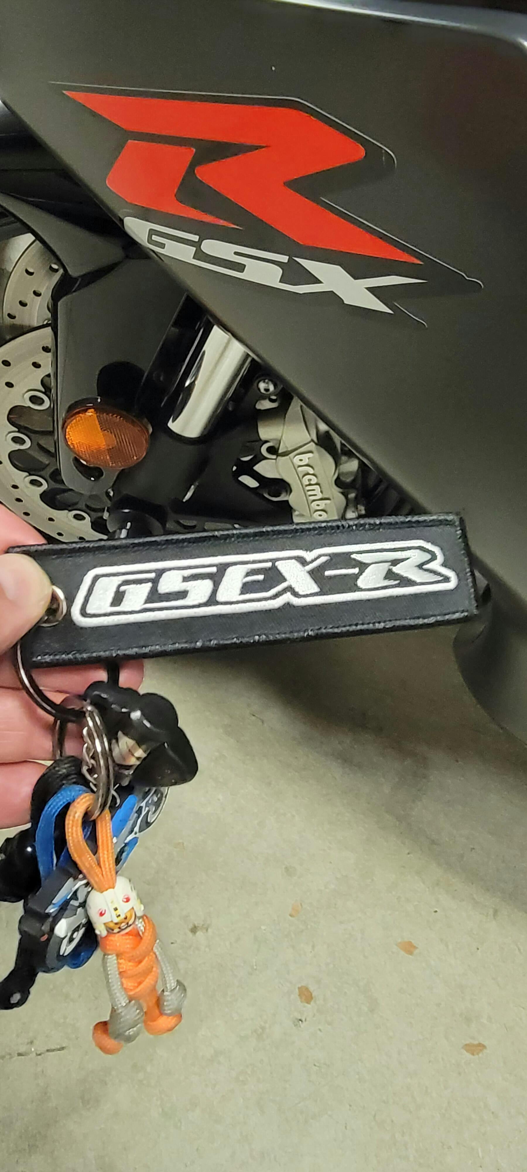 Gsex-R - Motorcycle Keychain - Moto Loot